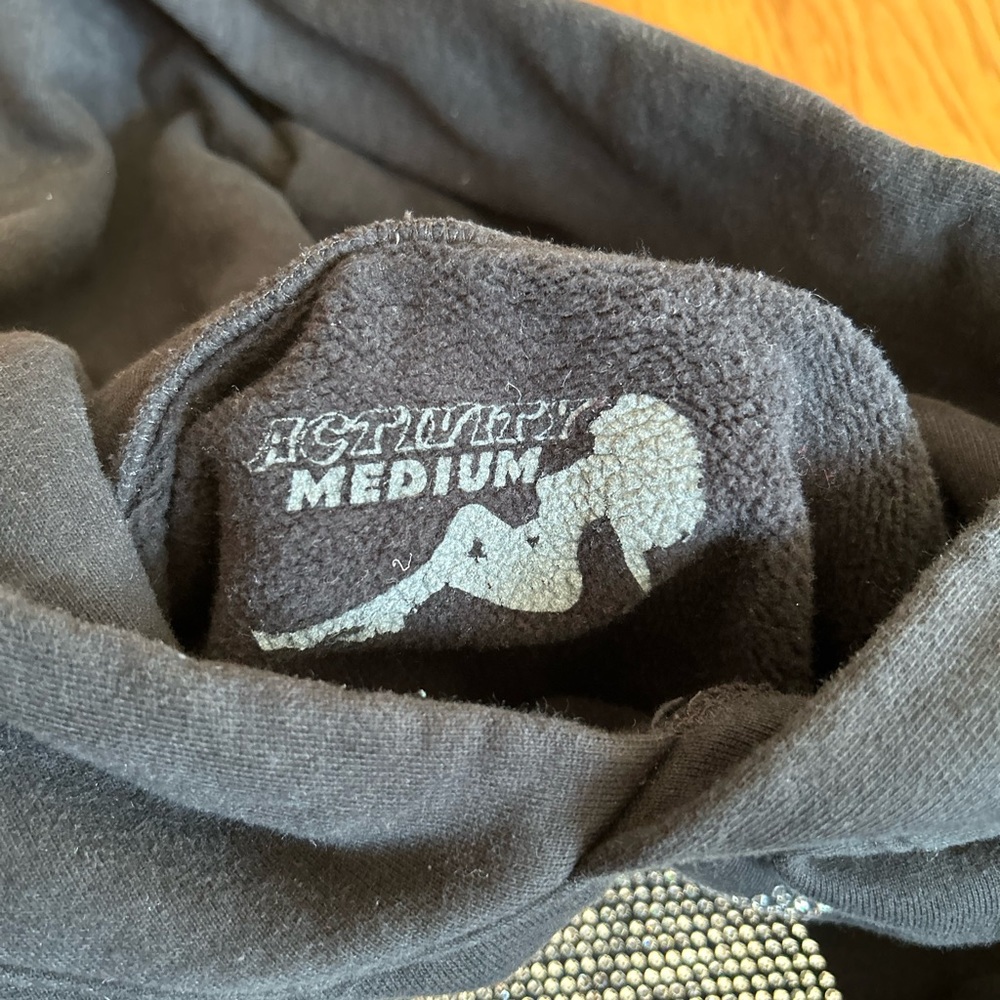 Activity Rhinestone Hoodie size M - Picture 3 of 4